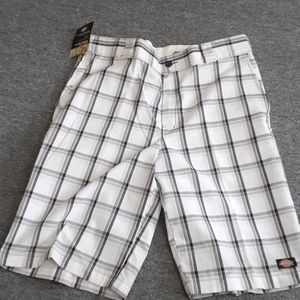 Dickies Men Plaid Shorts
